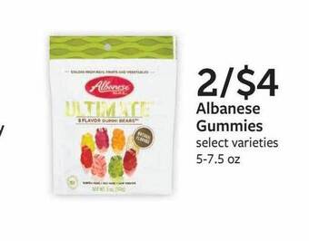 Fareway Albanese Gummies offer