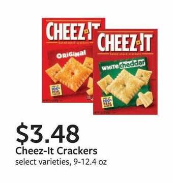 Fareway Cheez It Crackers offer