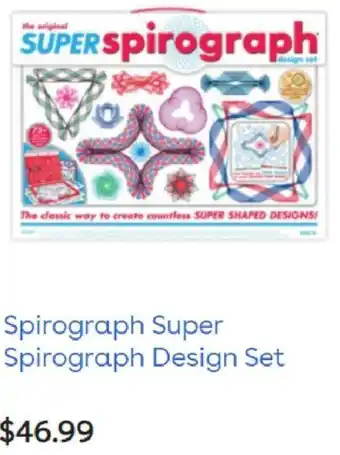 Toys R Us Spirograph Super Spirograph Design Set offer