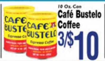 Associated Cafe Bustelo Coffee offer