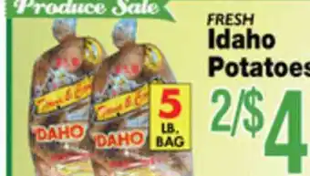 Associated Fresh Idaho Potatoes offer