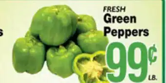 Associated Fresh Green Peppers offer