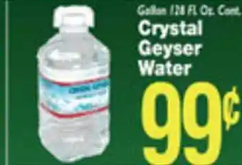 Associated Crystal Geyser Water offer