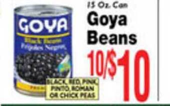 Associated Goya Beans offer