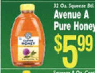 Associated Avenue A Pure Honey offer