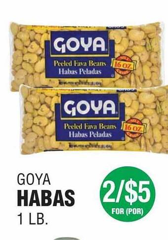 Carnicerias Jimenez Goya Habas offer