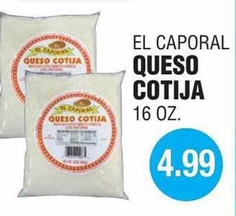 Carnicerias Jimenez El Caporal Queso Cotija offer