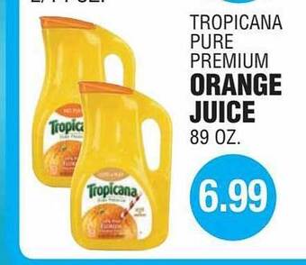 Carnicerias Jimenez Tropicana Pure Premium Orange Juice offer