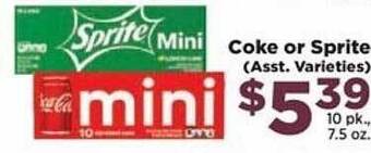 Food Town Store Coke Or Sprite offer