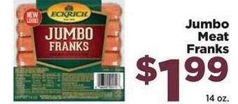 Food Town Store Meat Franks offer