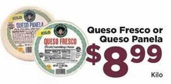 Food Town Store Queso Fresco Or Queso Panela offer