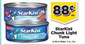 Food Town Store Starkist Chunk Light Tuna offer