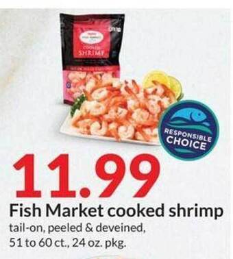 Hy-Vee Cooked Shrimp offer