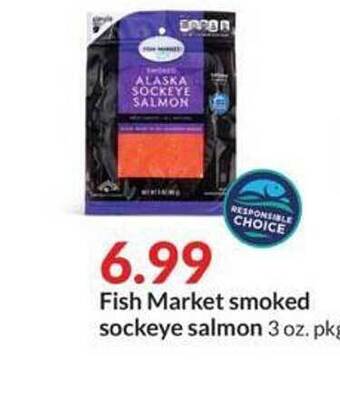 Hy-Vee Smoked Sockeye Salmon offer