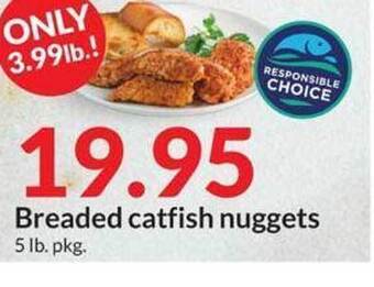 Hy-Vee Breaded Catfish Nuggets offer