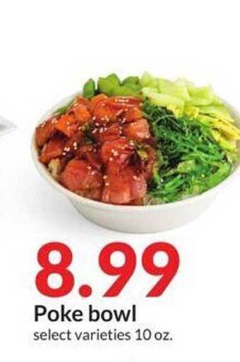 Hy-Vee Poke Bowl offer