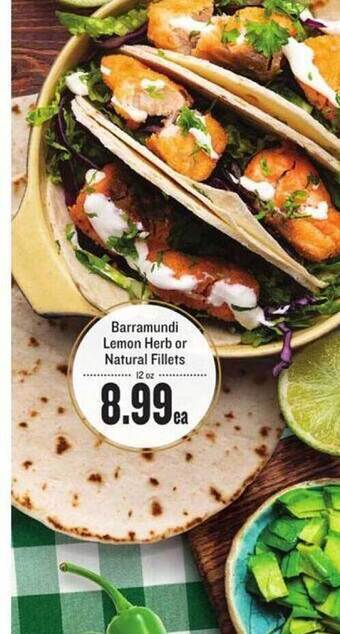 Lowes Foods Barramundi Lemon Herb Or Natural Fillets offer