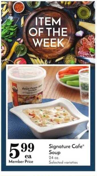 Pavilions Signature Cafe Soup offer