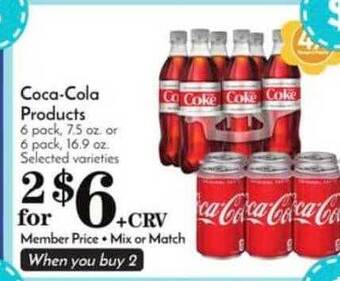 Pavilions Coca-cola Products offer