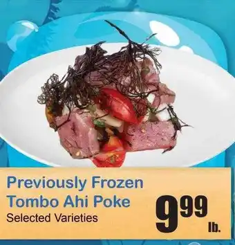 Previously Forzen Tombo Ali Poke