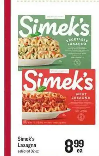 Lowes Foods Lasagna offer