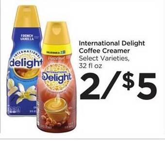 Foods Co International Delight Coffee Creamer offer