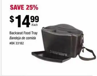 Napa Backseat Food Tray offer