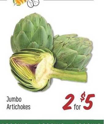 Stater Bros Jumbo Artichokes offer