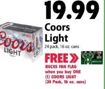 Festival Foods Coors Light offer