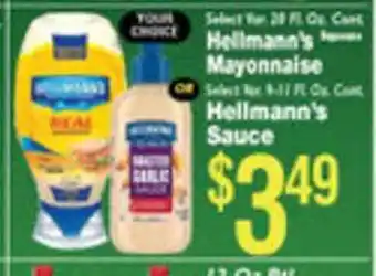 Associated Hellmann's Mayonnaise , Hellmann's Sauce offer