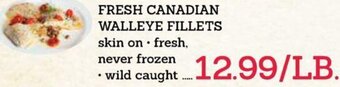 Festival Foods Fresh Canadian Walleye Fillets offer