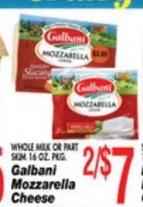 Associated Galbani Mozzarella Cheese offer