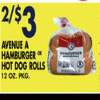 Associated Avenue A Hamburger Or Hot Dog Rolls offer