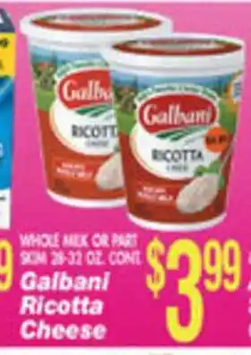 Associated Galbani Ricotta Cheese offer