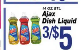 Associated Ajax Dish Liquid offer