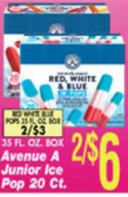Associated Avenue A Junior Ice Pop 20 Ct. offer