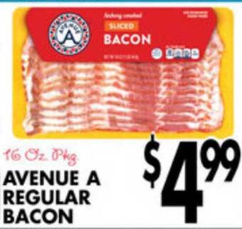 Associated Avenue A Regular Bacon offer