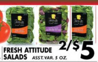 Associated Fresh Attitude Salads offer