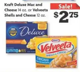 Family Dollar Kraft Deluxe Mac And Cheese Or Velveeta Shells And Cheese offer