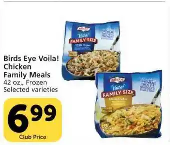 Vons Birds Eye Voila! Chicken Family Meals offer
