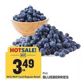 Food Lion Pint Blueberries offer