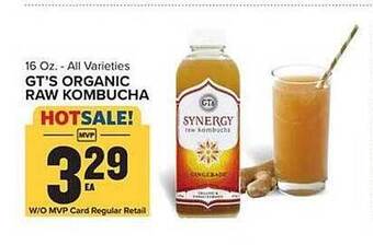 Food Lion Gt's Organic Raw Kombucha offer