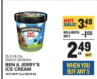 Food Lion Ben & Jerrys Ice Cream offer