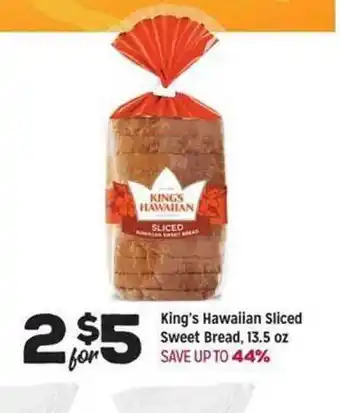 Grocery Outlet Kings Hawaiian Sliced Sweet Bread offer