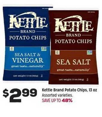 Grocery Outlet Kettle Brand Potato Chips offer