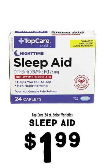 Maceys Top Care Select Varieties Sleep Aid offer