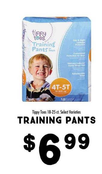 Maceys Tippy Toes Select Varieties Training Pants offer