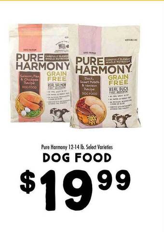 Maceys Pure Harmony Select Varieties Dog Food offer