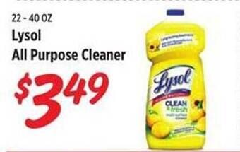 Rouses Lysol All Purpose Cleaner offer