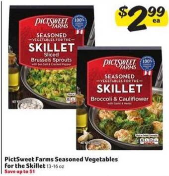 Winn Dixie Pictsweet Farms Seasoned Vegetables For The Skillet offer